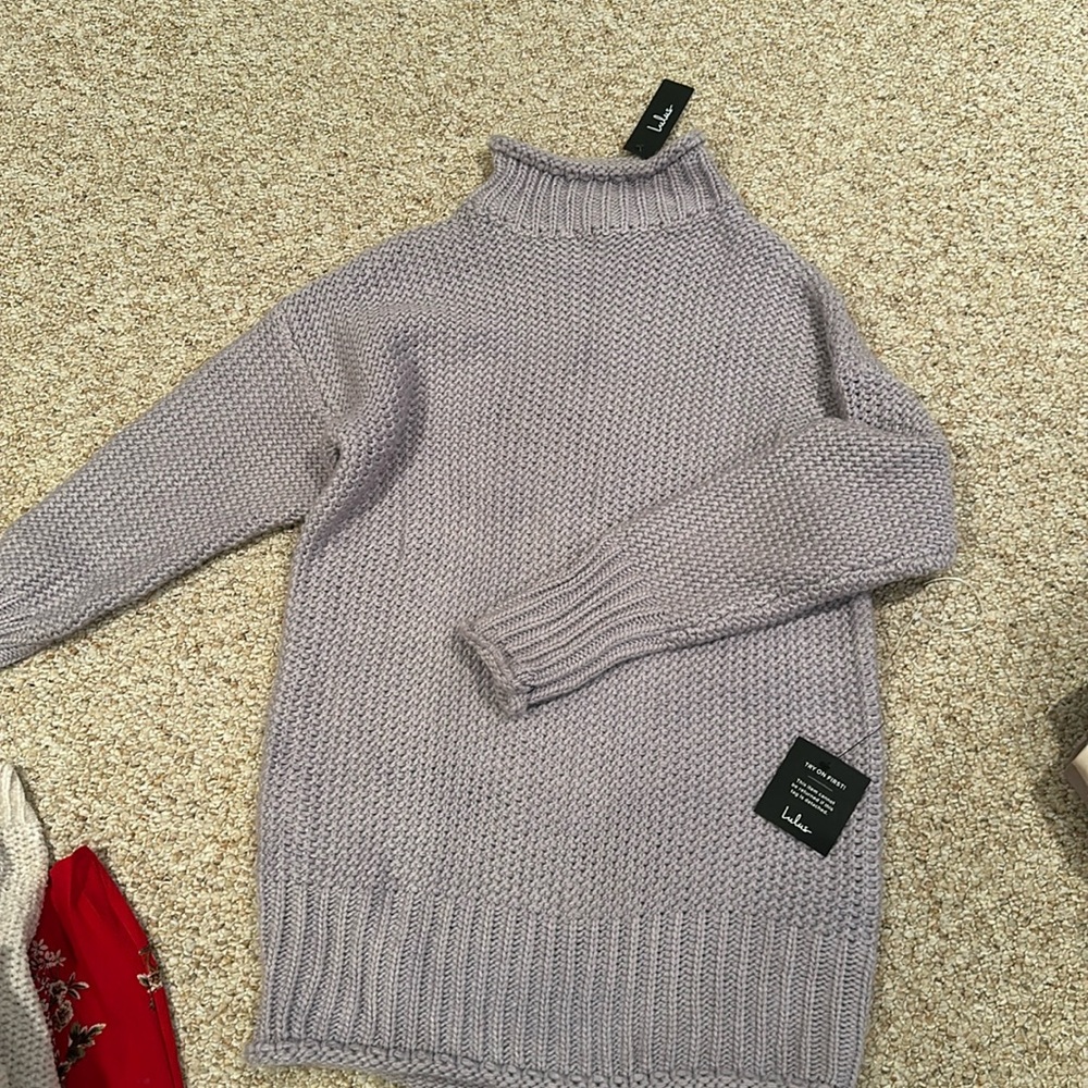 Lulus sweater dress
